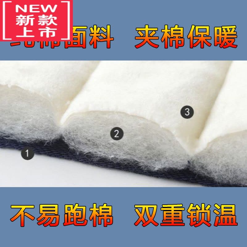 可莉允男童棉裤冬季长裤儿女童加绒加厚加棉外穿一条过冬中大童保暖裤子图片