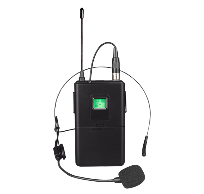 无线话筒(1头戴1手持) HARRE RE-HT582A高清大图