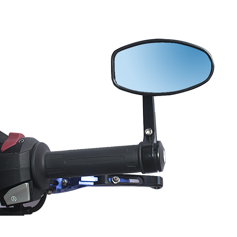 敬平摩托车车把后视镜适用春风地平线小忍者街跑趴赛改装手把镜反光镜