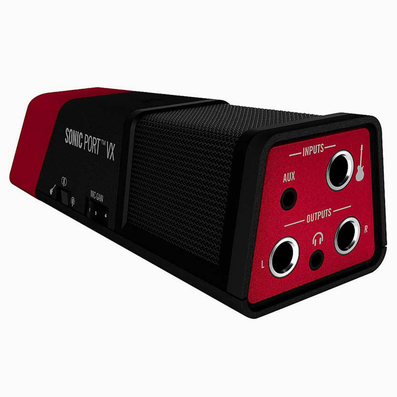 沃森乐器 LINE6 Sonic Port VX 电容麦克风话筒吉他移动录音声卡 乐器配件