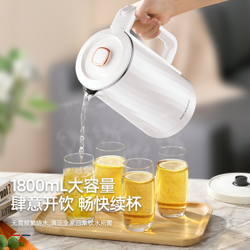 迈卡罗(Macaiiroos) 电热水壶 MC-SH188 1.8L高清大图