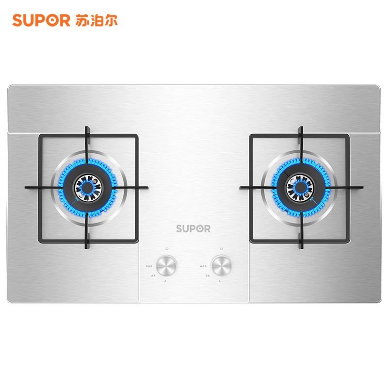 [王源推荐]苏泊尔(SUPOR)NS21燃气灶煤气灶秒速点火双眼灶台嵌两用灶具童锁保护一级能效(天然气)