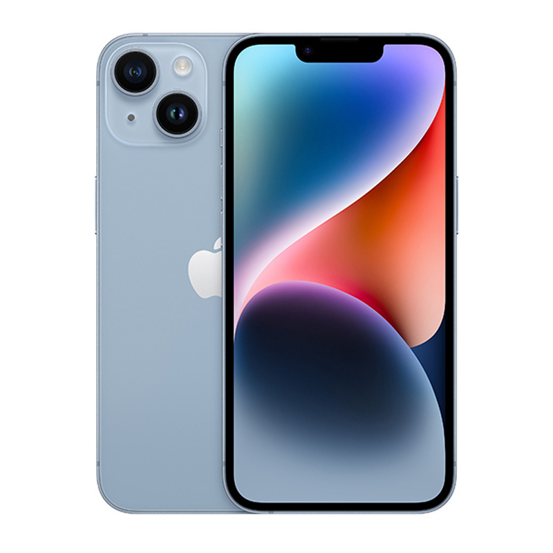 [赠壳膜套装 单独配]Apple iPhone14PLUS 256G 蓝色 5G全网通手机