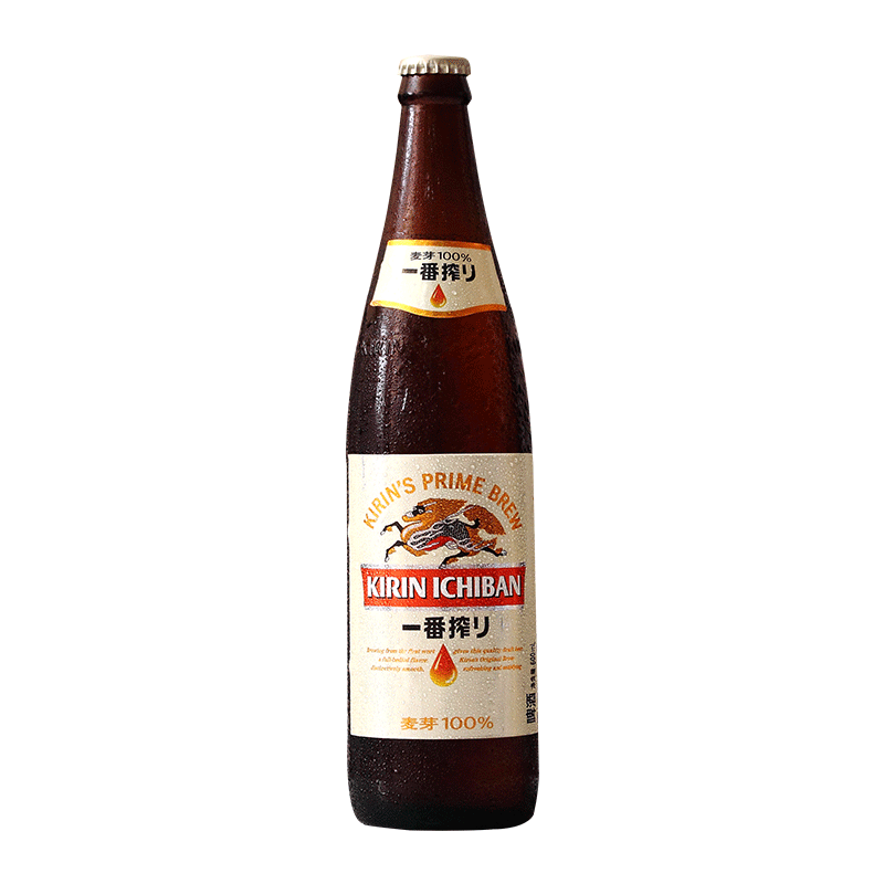 麒麟一番榨啤酒 黄啤 600ml*12瓶 整箱高清大图