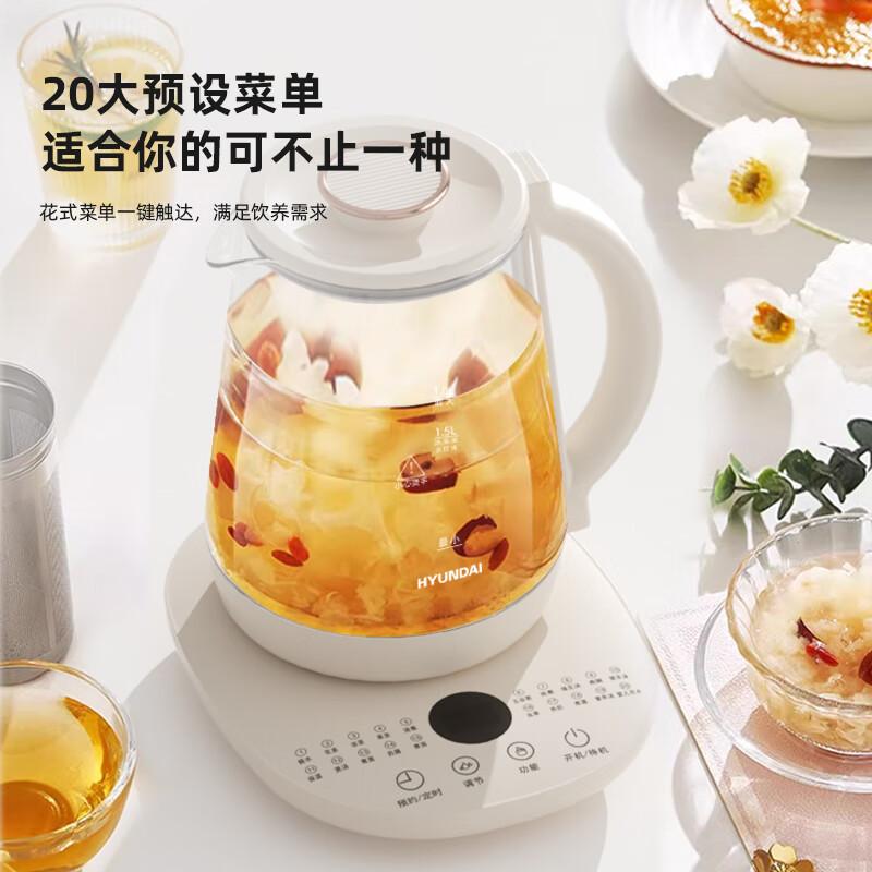 HYUNDAI电热水壶(养生壶)DC5B07 800W高清大图