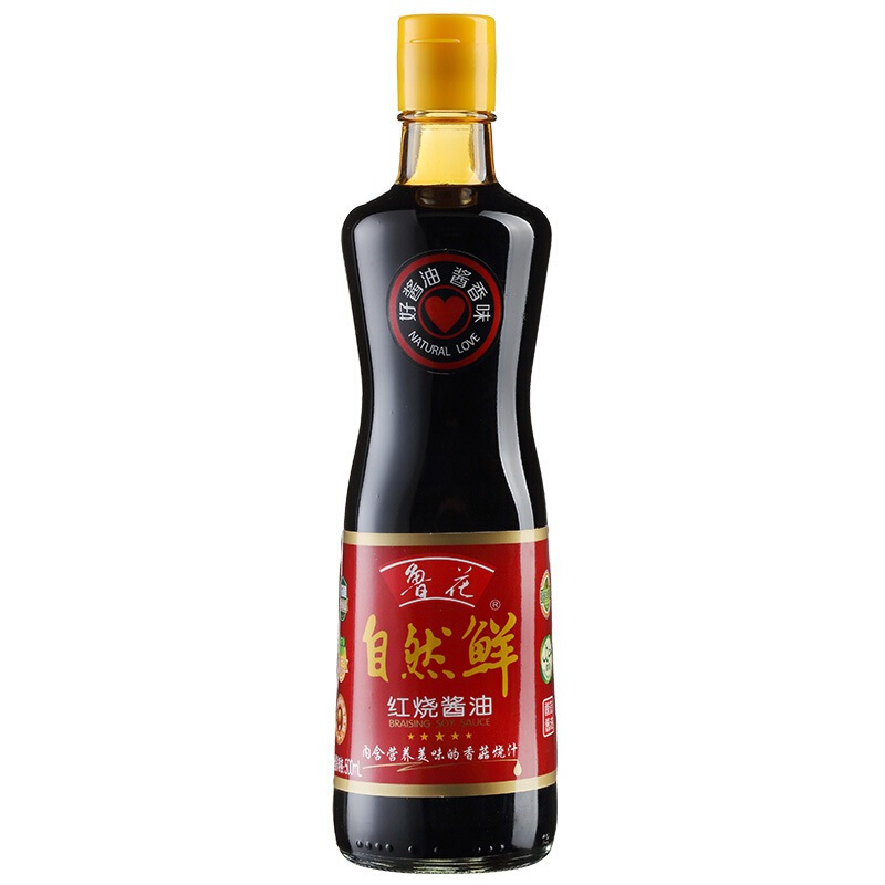 鲁花 自然鲜 红烧酱油 500ml