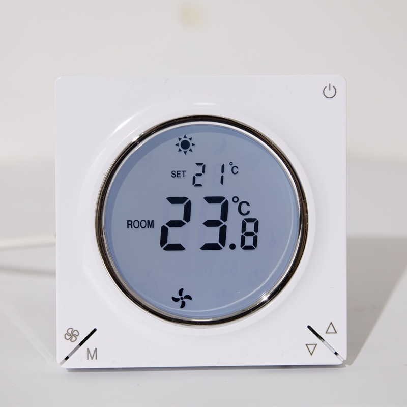 回固水地暖温控器水地暖控制器地暖开关面板温度控制器温控面板