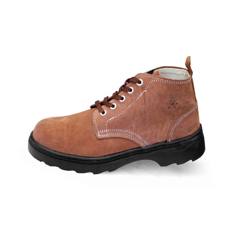 scp 劳保鞋 scp-13062 翻毛牛皮透气电焊工劳保鞋高温防护钢包头防砸