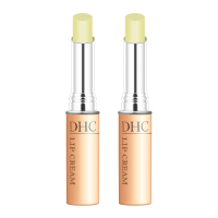 蝶翠诗(DHC)橄榄护唇膏1.5g日本润唇膏保湿滋润补水妆前打底妆后润色 两支装