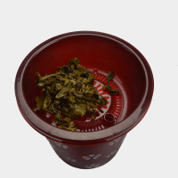 彩帮 塑料茶桶茶渣桶 茶盘茶道零配件 茶具垃圾桶茶水桶六君子