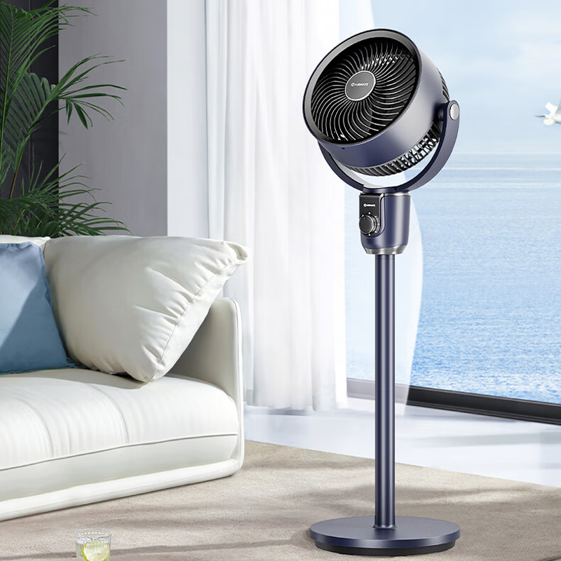 艾美特(AIRMATE)空气循环扇家用电风扇空气对流式摇头涡轮换气扇大风量落地扇【机械款】FA18-X113