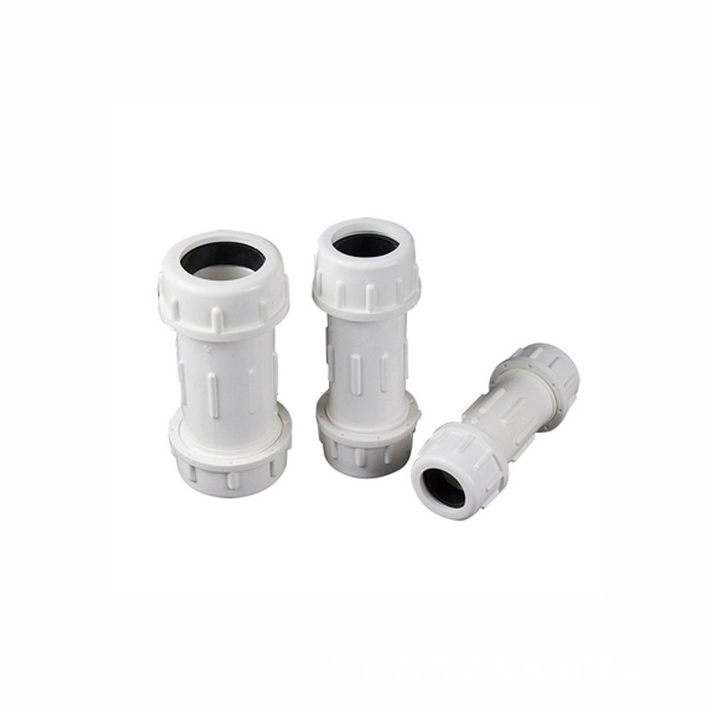 pvc快速接头90mm高清大图