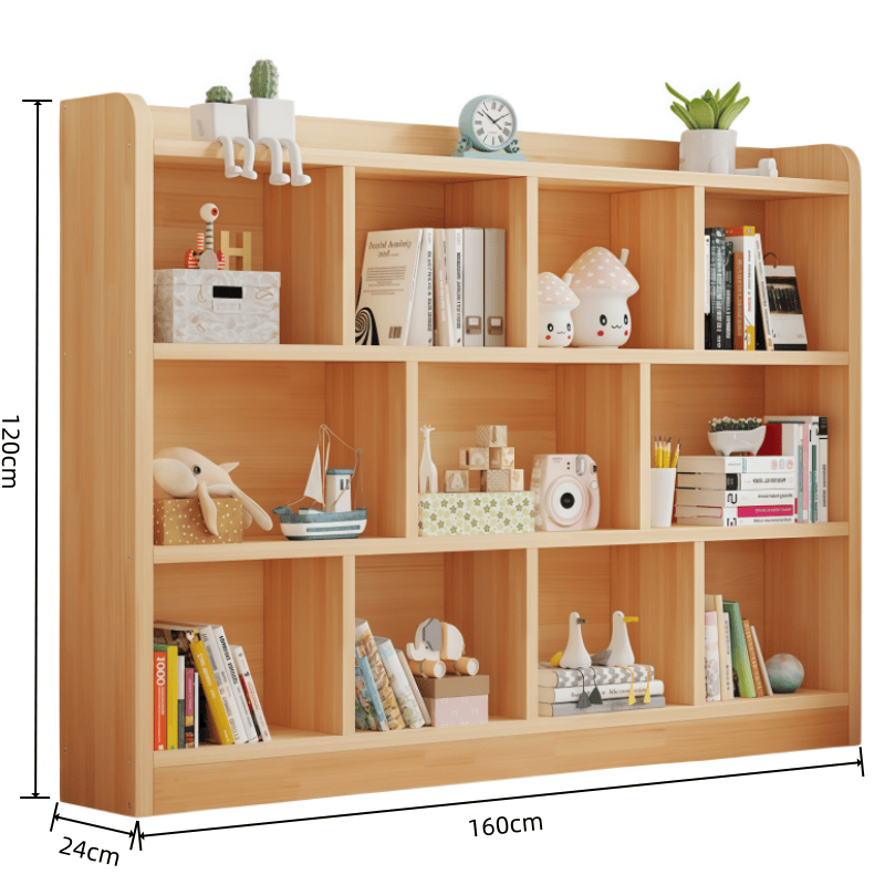 鑫木樽书架160*24*120cm个高清大图