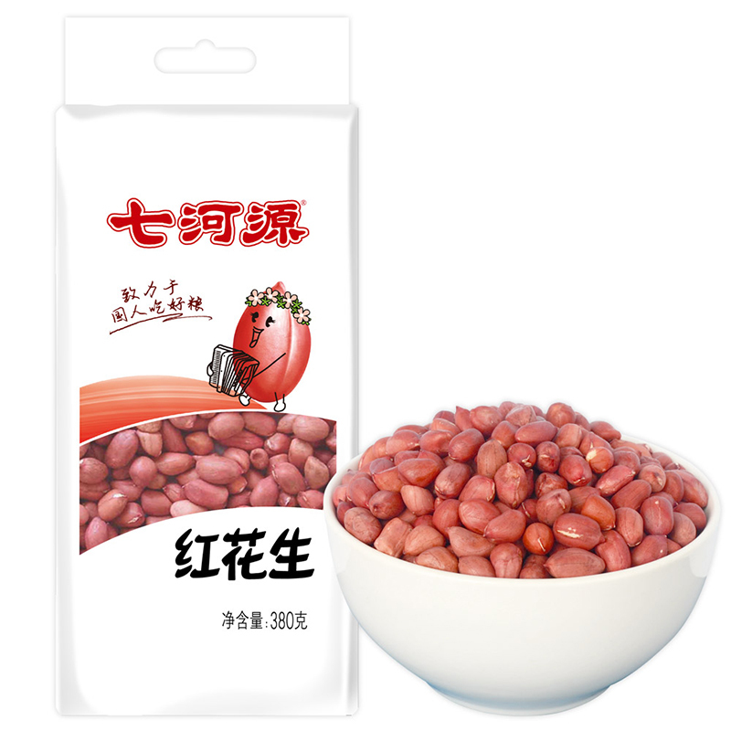 七河源 红花生380g 真空装