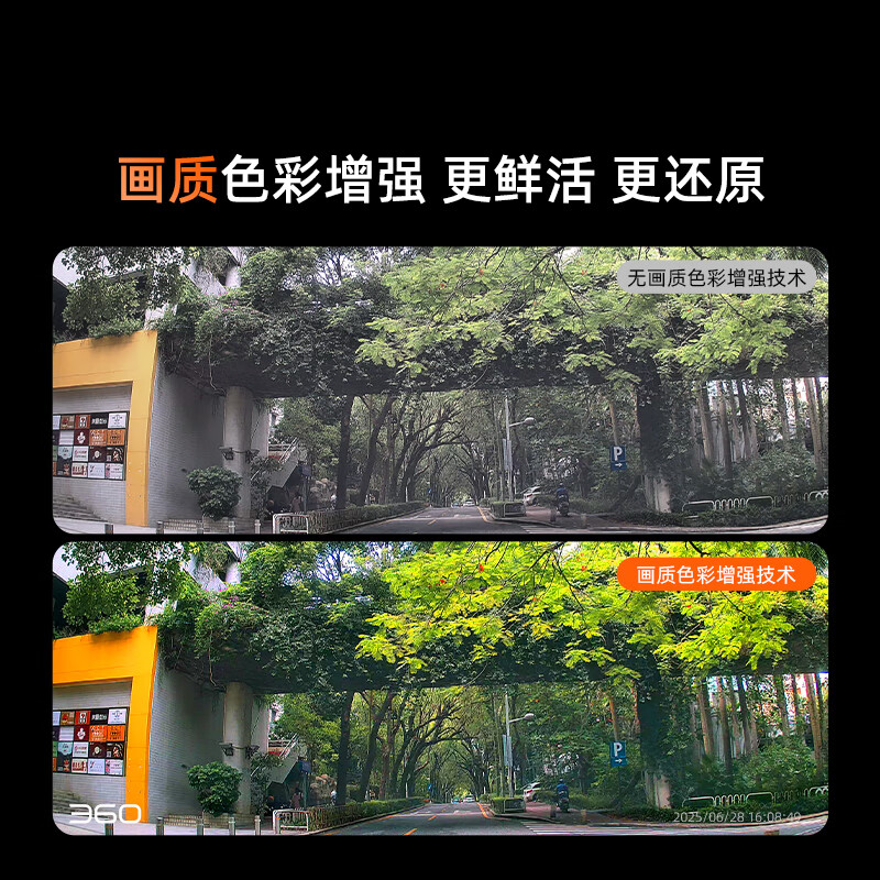 360AI行车 记录仪 K380 2K超清 360°旋转机身 鹰眼黑光夜视高清大图