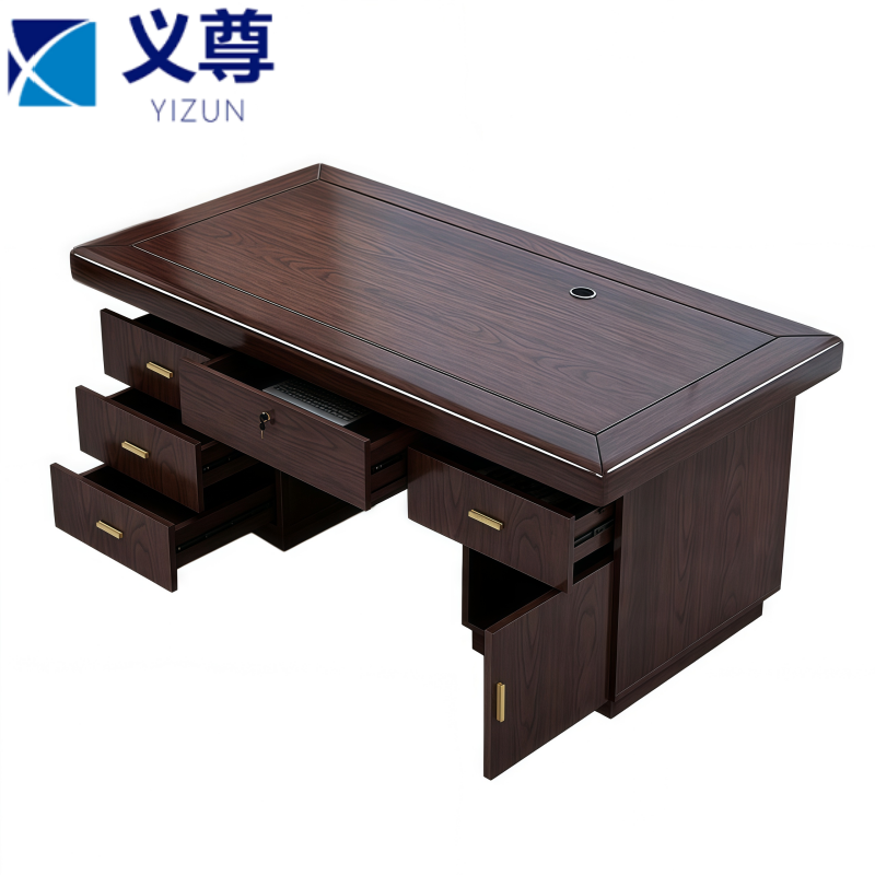 义尊 中式办公桌 BGA-120 张高清大图