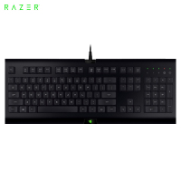 雷蛇(Razer)萨诺狼蛛 标准版无背光键盘 有线办公键盘 104键 英雄lol绝地求生cf吃鸡神器