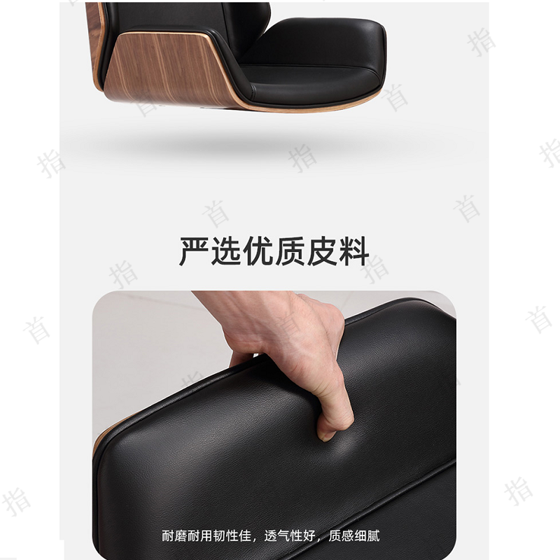首指LJ-728A转椅/办公椅/会议椅/职员椅高清大图