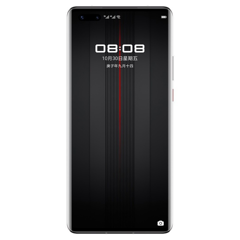华为(HUAWEI)华为Mate 40 RS保时捷版 5G全网通 8GB+256GB陶瓷黑 保时捷设计 麒麟9000芯片
