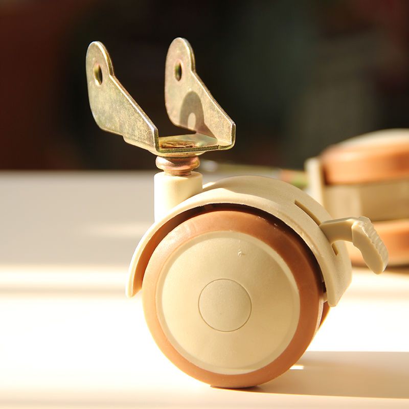 四只装婴儿床轮子 万向轮 好孩子小龙哈彼婴儿床轱辘配件