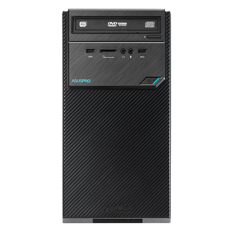 华硕(ASUS) D320MT 商用台式电脑 21.5英寸显示器（i5-7400 4G 256GB 集显 DOS 黑）