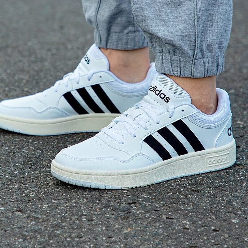 阿迪达斯男鞋运动鞋时尚百搭舒适低帮休闲鞋轻便低帮板鞋男gy5434