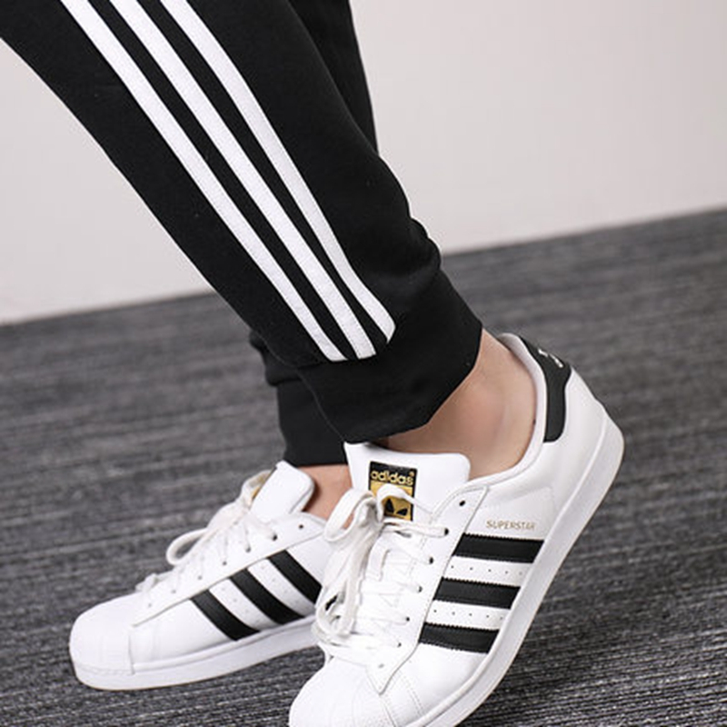 Adidas/阿迪达斯 男式跑步训练健身舒适透气宽松长裤DU0468