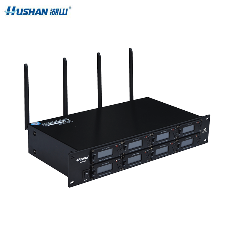 湖山无线话筒DS-UX80(一拖八)座麦(套)高清大图