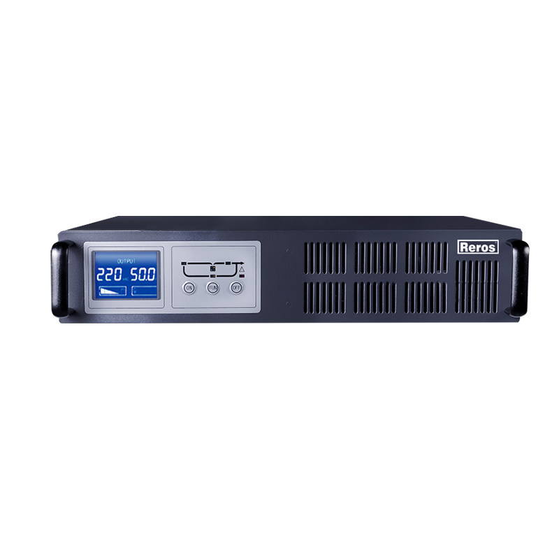 雷诺士Reros企业级UPS不间断电源办公室防雷稳压RW1KS-D机架式标机1KVA/800W内置电池高清大图
