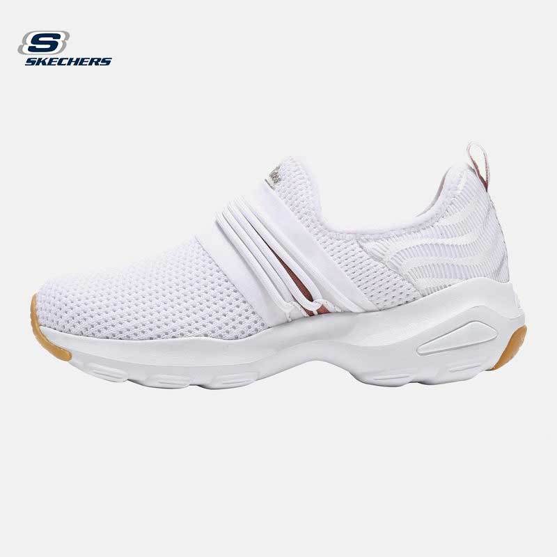 Skechers斯凯奇女鞋D’lites网布时尚厚底鞋 懒人休闲鞋12864/WTRG