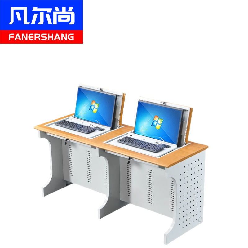 凡尔尚两人位翻转桌1600*700*750mm张高清大图