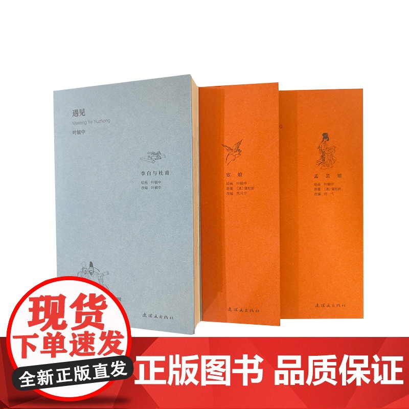 遇见 叶毓中(全三册)人民美术出版社连环画高清大图