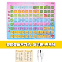 英语音标发音有声挂图学习神器启蒙拼读卡片单词小学生早教点读机 宝蓝色