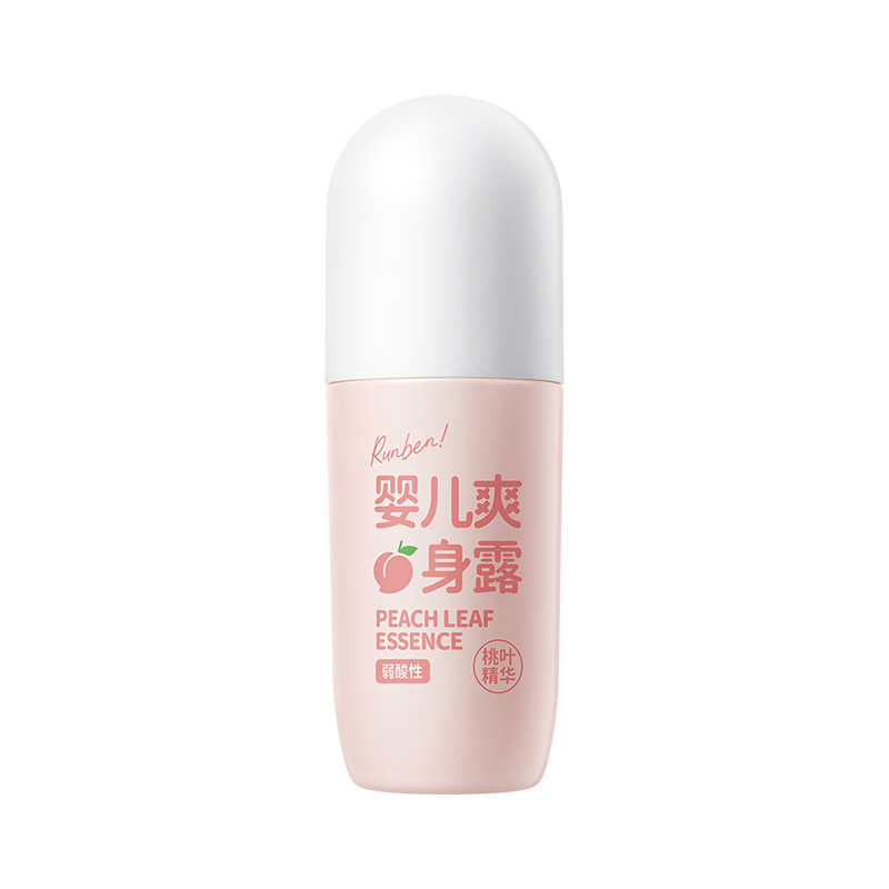 润本 婴儿爽身露（桃叶精华）走珠款100ml-婴儿爽身露-100ml*1瓶;无规格高清大图
