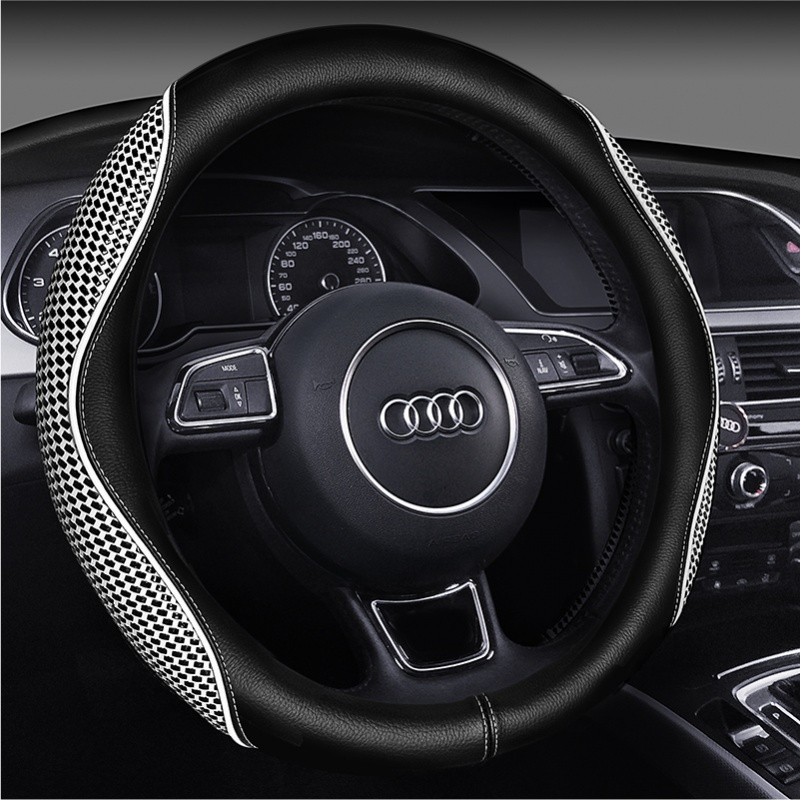 2018款奥迪a4l a3 q3 18款 a6l a6 q5 汽车方向盘套防滑四季通用