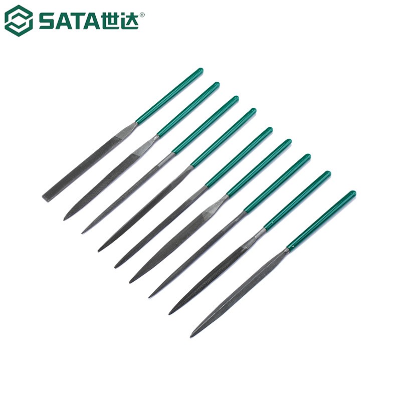 世达(SATA)10件套什锦锉4x160MM 03802(单位:套)高清大图