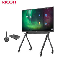 理光会议平板RX-E75C1主机（含安卓系统）+Win i5双系统+移动支架+无线传屏器