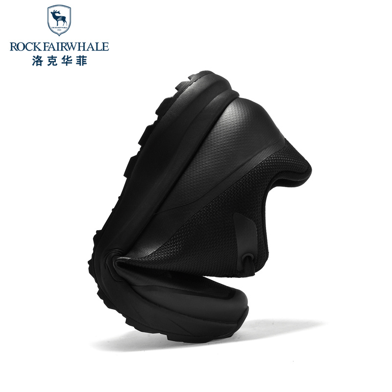 洛克华菲 Rock Fairwhale 男士低帮鞋轻盈透气舒适百搭设计潮流耐磨运动健步鞋高清大图