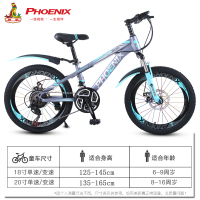 凤凰儿童自行车6-10岁男孩女孩童车18/20寸小孩单车小学生变速山地车脚踏车