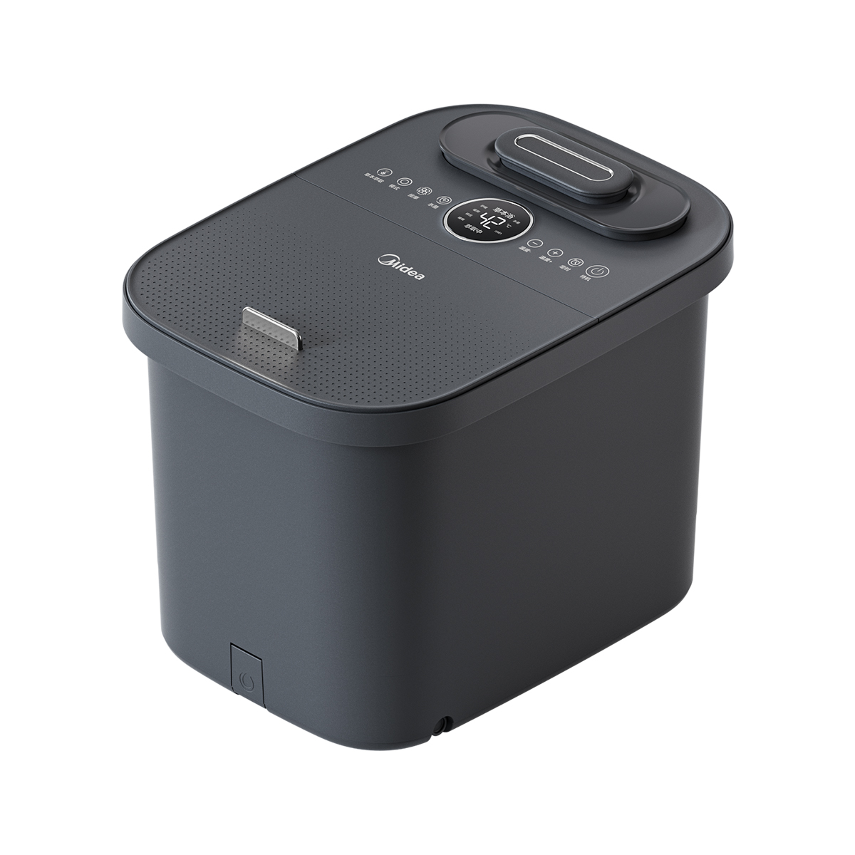 美的(Midea)泡脚桶加热保暖电动足浴盆自动按摩暖脚洗脚盆煮泡桶情人节礼物生日送爸妈长辈男女友 ZL501 GM