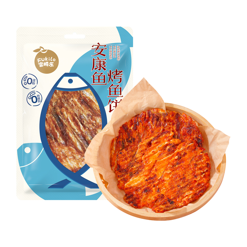 富崎乐麻辣味安康鱼烤鱼饼 30g/袋 2袋装