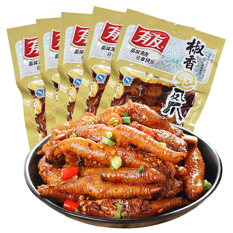 有友椒香凤爪120g