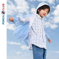 [1件3.5折]铅笔俱乐部童装2025夏装新款男童防晒服儿童外套中大童空调皮肤衣