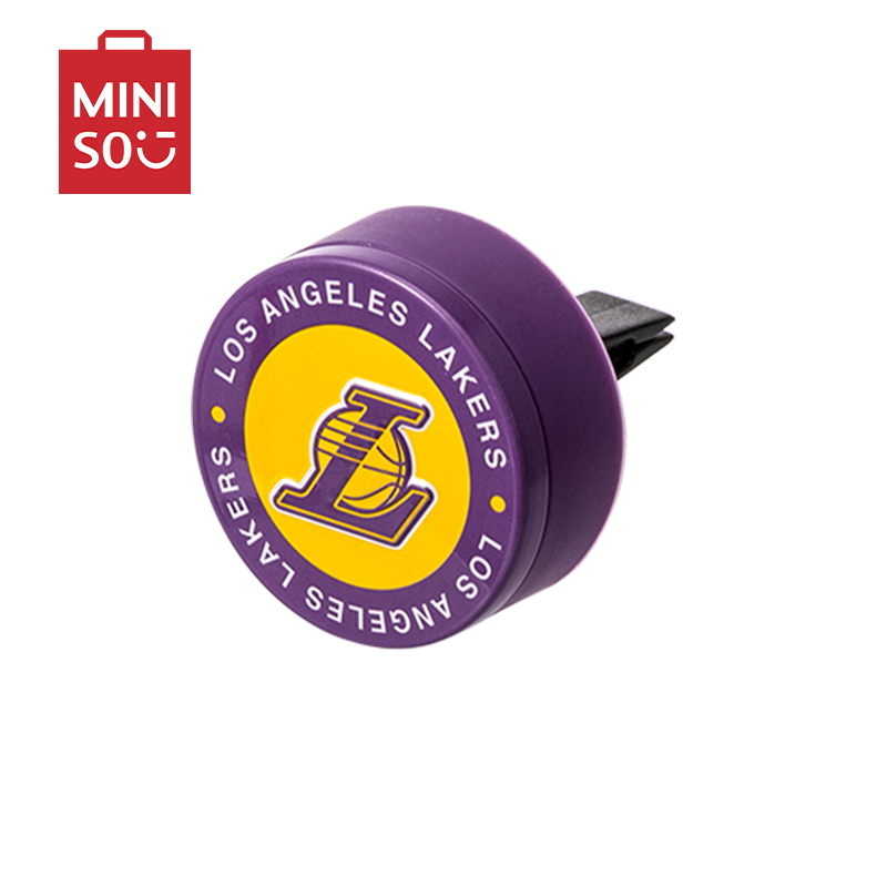 名创优品(miniso) NBA系列洛杉矶湖人队车载香薰[白茶]高清大图