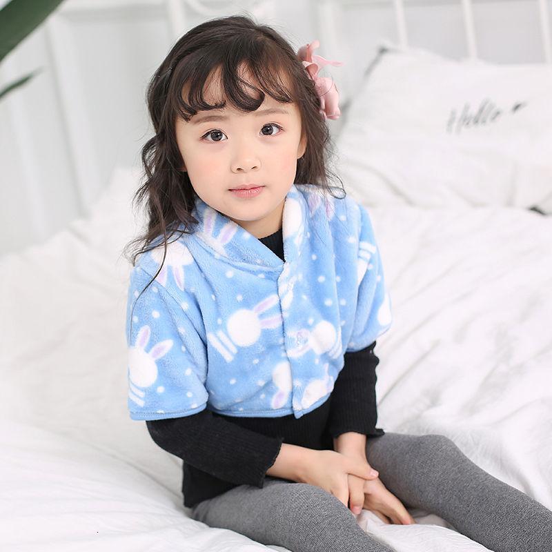 儿童护肩秋冬婴幼儿保暖护肩睡觉小孩宝宝长袖护肩加厚防冻烈珺