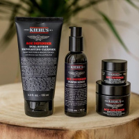 科颜氏(Kiehl's)能效男性淡痕眼霜14ml 各种肤质 改善眼袋 淡化黑眼圈 提拉紧致 保湿
