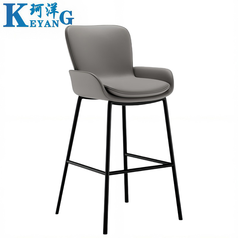 珂洋 高脚椅 75cm(灰色) 把高清大图