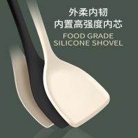 新款硅胶锅铲不粘锅专用炒菜铲子厨具家用耐高温长柄防烫X8169