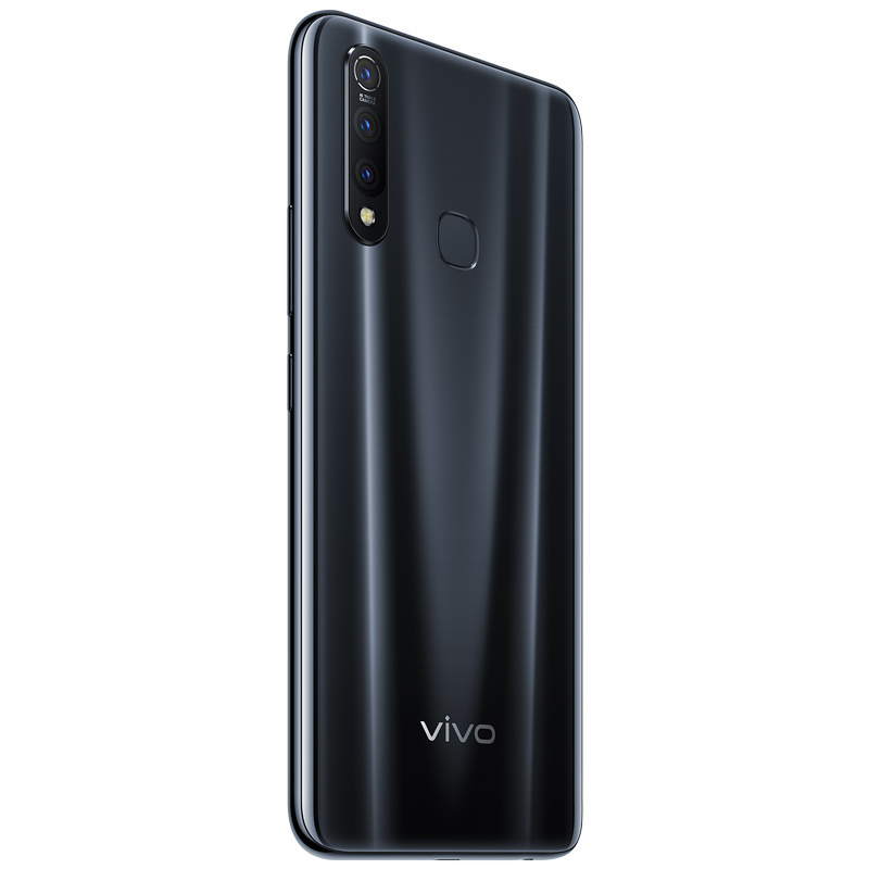 vivo Z5X 升级版 幻影黑 6+128 712处理器 极点屏手机 5000mAh大电池 三摄拍照手机全网通4G手机