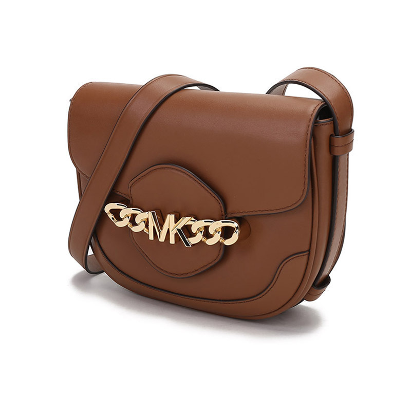 迈克科尔斯michaelkorsmk女包hally系列皮革单肩斜挎包马鞍包30f1g2hm